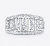 Moissanite Diamond Ring - Captivating   -  خاتم الماس موزنايت