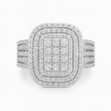 Dubai Moissanite Diamond Ring - خاتم الماس موزنايت