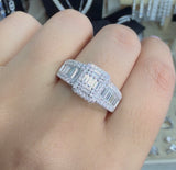 Moissanite Diamond Ring - خاتم الماس موزنايت