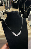 Moissanite diamond necklace - قلادة الماس موزنايت