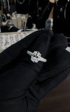 Oval  3ct Moissanite Diamond Ring - خاتم الماس موزنايت