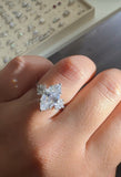 Marquise  3CT Moissanite Diamond Ring - خاتم الماس موزنايت