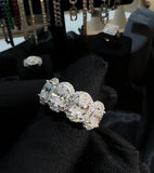 4 Oval  Diamond |  Moissanite Diamond Ring - خاتم الماس موزنايت