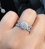 Moissanite Diamond Ring - خاتم الماس موزنايت