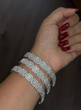 Moissanite Diamond Bracelet  - اسوارة الماس الموزنايت