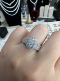 Moissanite Diamond Ring Opulent - خاتم الماس موزنايت