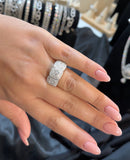 Moissanite Diamond Ring - خاتم الماس موزنايت