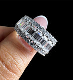 Moissanite Diamond Ring -  خاتم الماس موزنايت | 6 قراط