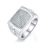 Moissanite Diamond Rings for Men- خاتم الماس الموزنايت للرجال