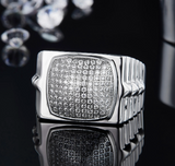 Moissanite Diamond Rings for Men- خاتم الماس الموزنايت للرجال