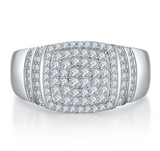 Moissanite Diamond Rings for Men- خاتم الماس الموزنايت للرجال