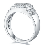 Moissanite Diamond Rings for Men- خاتم الماس الموزنايت للرجال