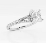 Moissanite Diamond Ring- خاتم الماس الموزنايت | 2 قراط