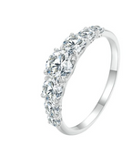 Moissanite Diamond Ring- خاتم الماس الموزنايت