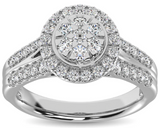 Moissanite Diamond Ring Precious  - خاتم الماس موزنايت