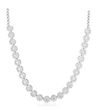 Brilliant shape Moissanite Diamond  Necklace |   قلادة الماس الموزنايت