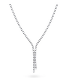 3mm | Moissanite Diamond Tennis Necklace | 0.15 carat |  قلادة الماس الموزنايت تنس