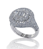 Moissanite Diamond Ring - خاتم الماس موزنايت