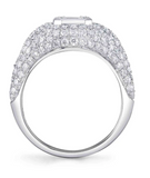 Moissanite Diamond Ring - خاتم الماس موزنايت