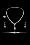 Pear shape Moissanite Diamond Set - طقم الماس موزنايت